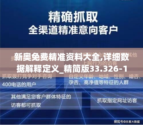 新奥精准免费提供网料站，精选解析、解释与落实